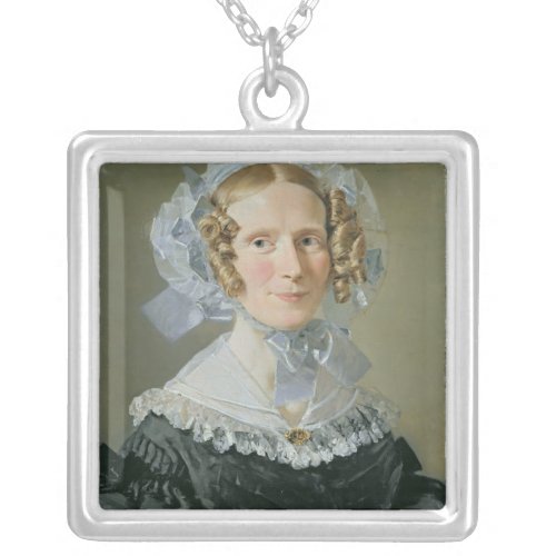 Emilie Kessel  1839 Silver Plated Necklace