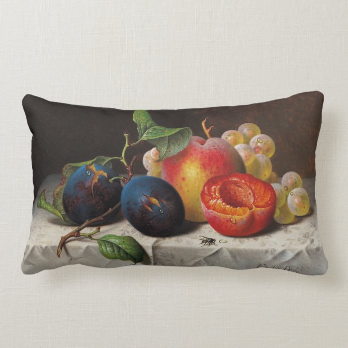 Emilie Preyer Fruits and Fly Pillow