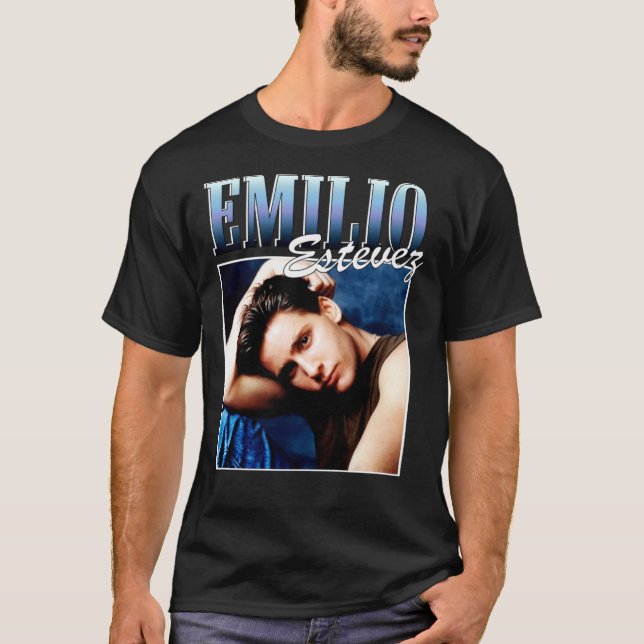 Emilio Estevez Brat Pack T-Shirt (Front)