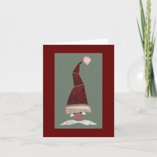 Emil's Santa, Mid-Century Modern Christmas Card