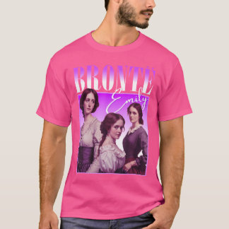 Emily Bronte Booleg Hip Hop Rap Vintage Literature T-Shirt