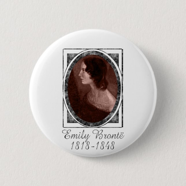 Emily Brontë Button (Front)