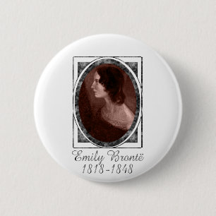Emily Brontë Button