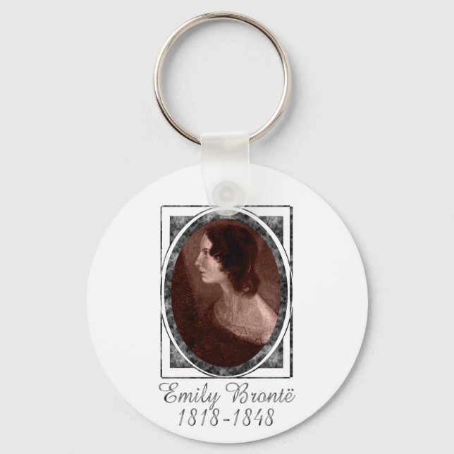 Emily Brontë Keychain (Front)