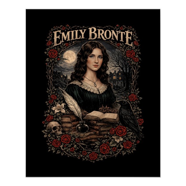 Emily Brontë Poster (Front)