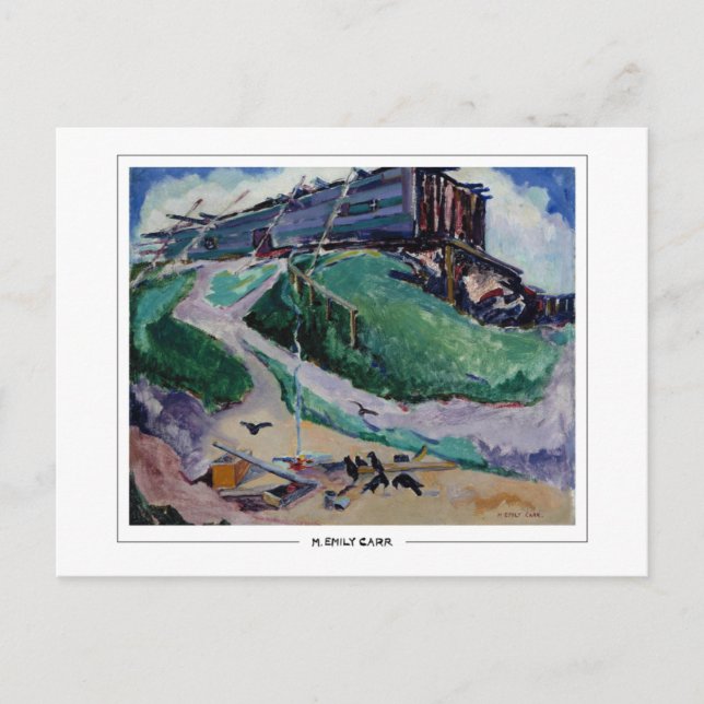 Emily Carr #245 - Fine Art Postcard (Front)