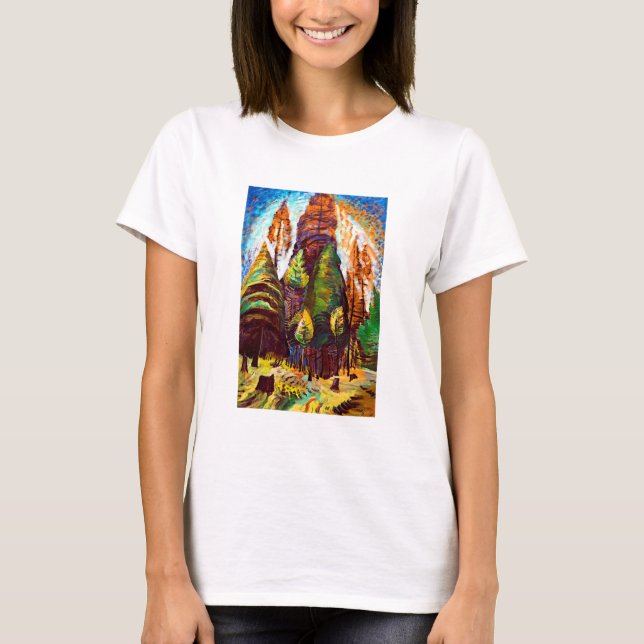 Emily Carr British Columbia Landscape 1934 T-Shirt (Front)