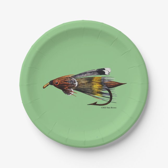 Emily Carr Fly;  Paper Plates (Front)