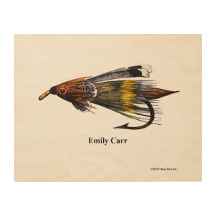 Emily Carr Fly;  Wood Wall Art