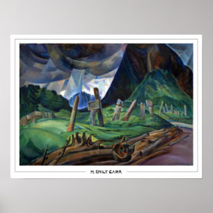 Emily Carr Zedign Art Poster #329