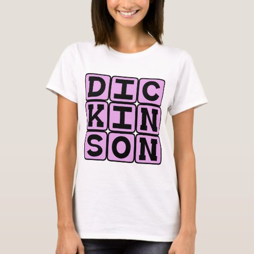 Emily Dickinson American Poet T_Shirt