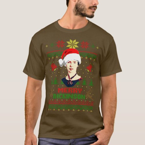 Emily Dickinson Merry Dickinson T_Shirt