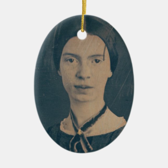 Emily Dickinson Ornament (Front)