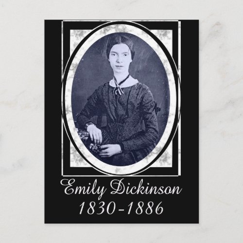 Emily Dickinson Postcard