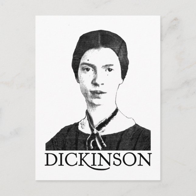 Emily Dickinson Postcard (Front)