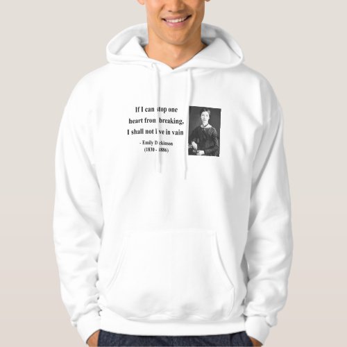 Emily Dickinson Quote 6b Hoodie