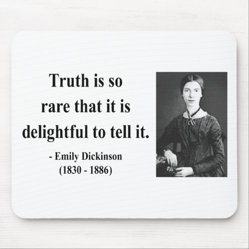 Emily Dickinson Quote 7b Mouse Pad