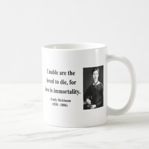 Emily Dickinson Quote 8b Coffee Mug