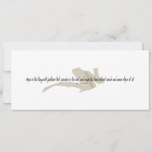 Emily Dickinson The Thing With Feathers Quote