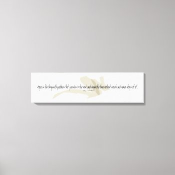 Emily Dickinson The Thing With Feathers Quote Canvas Print by ArtDivination at Zazzle