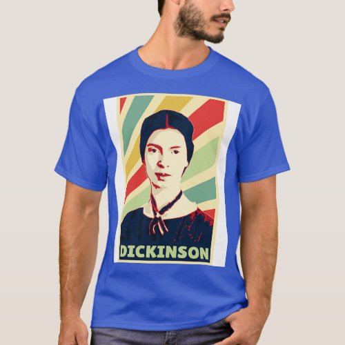 Emily Dickinson Vintage Colors T_Shirt