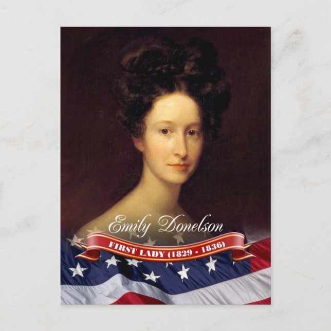 Emily Donelson, First Lady of the U.S. Postcard (Front)
