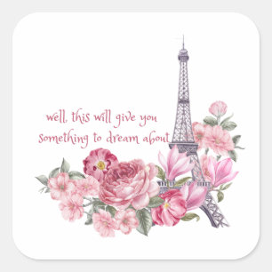 emily in paris square sticker