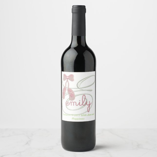 Emily Wine Label (Front)