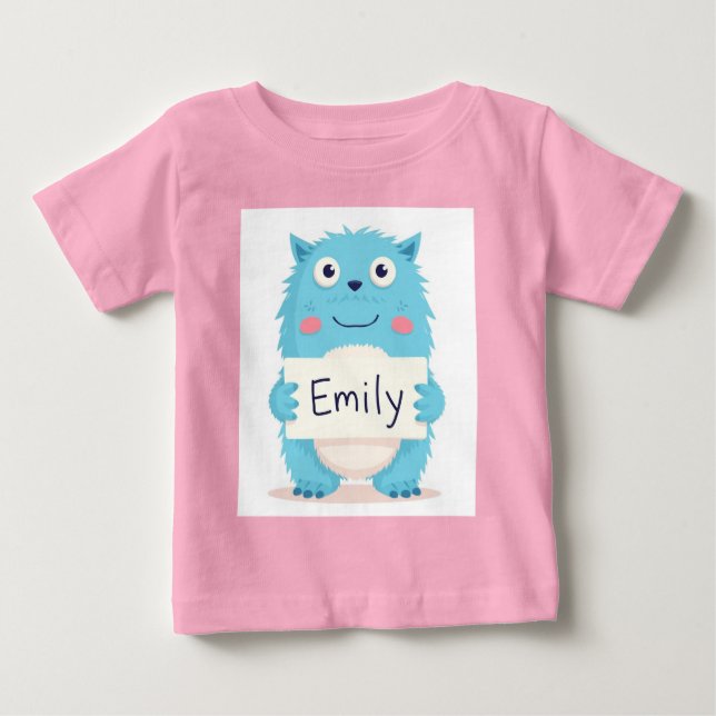 Emily's Enchanted Monster Baby T-Shirt (Front)