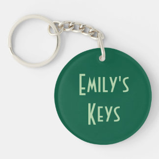Emily's Keys Keychain