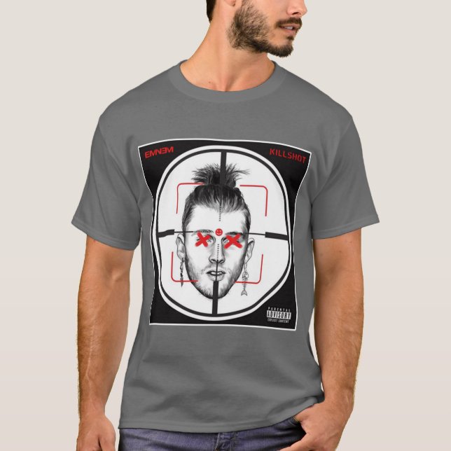 Eminem KillShot Music Rapper Hip Hop friend T-Shirt (Front)
