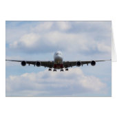 Emirates Airbus A380 (Front Horizontal)