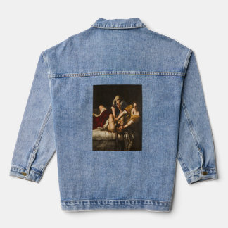 Emisia Gentileschi'S Judith Slaying Holofernes Denim Jacket