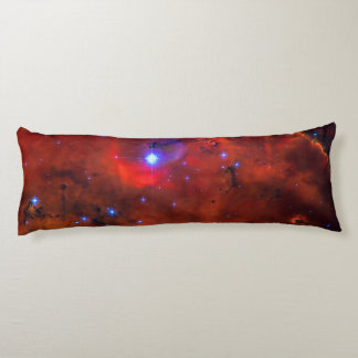 Emission Nebula NGC 2467 in Constellation Puppis Body Pillow