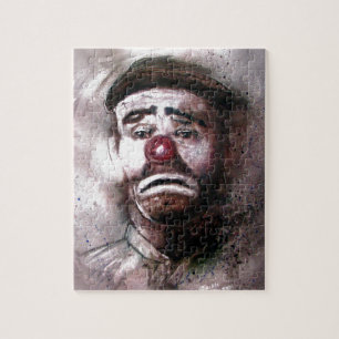 Emit Kelly Clown Art.jpg Jigsaw Puzzle