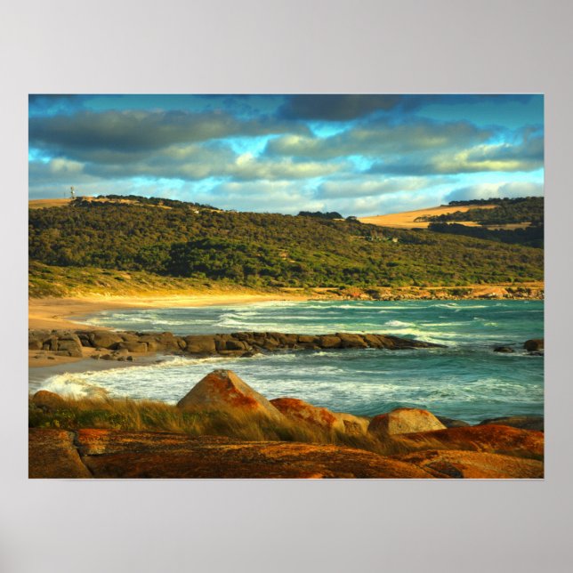 Emita Beach | Flinders Island, Tasmania Poster (Front)