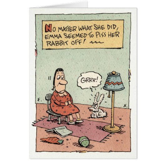 Emma and Her Rabbit Cards (Front)