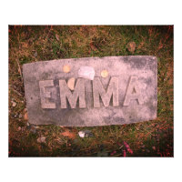 Emma Borden Grave Marker, Fall River, MA