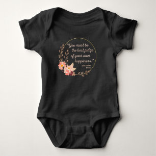 Emma By Jane Austen Quote I - Cute Style Baby Bodysuit