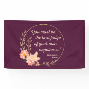 Emma By Jane Austen Quote I - Cute Style Banner