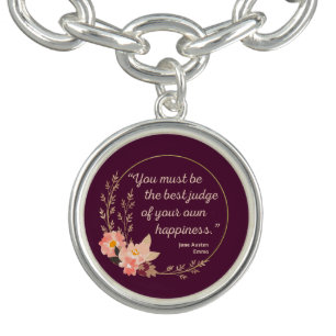 Emma By Jane Austen Quote I - Cute Style Bracelet
