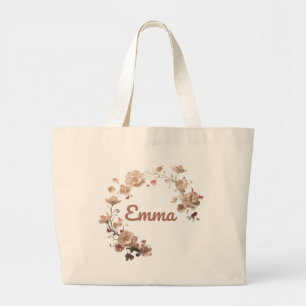 Emma Floral Tote Bag