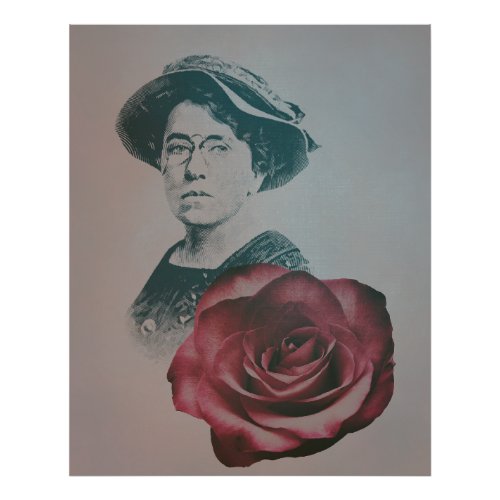 Emma Goldman a Feminist  Social Justice Activist Photo Print
