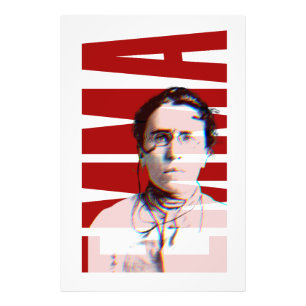 EMMA Goldman, Feminist Anarchist Women's History Photo Print