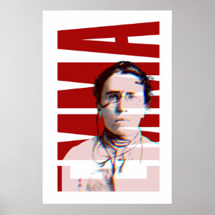 EMMA Goldman, Feminist Anarchist Women's History Poster