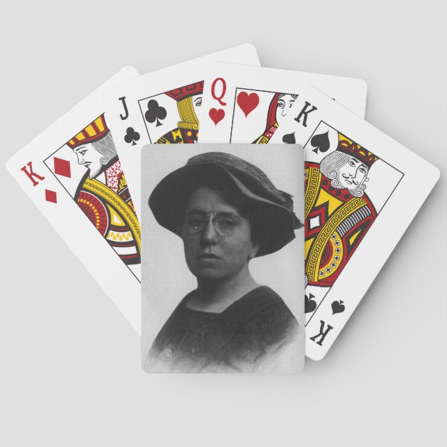 emma goldman playing cards (Back)