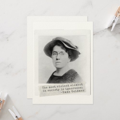 Emma Goldman Quote _ Ignorance _ Womens Activism