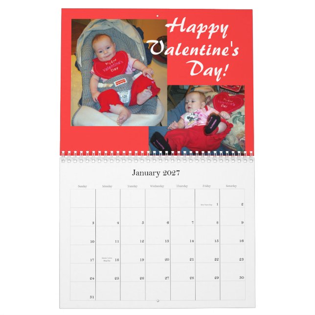 Emma Grace 2010 Calendar (Jan 2027)