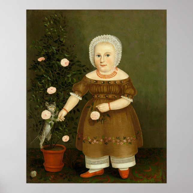 Emma Homan by John Bradley ~ c.1844 Poster (Front)