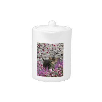 Emma in Flowers I – Little Gray Kitty